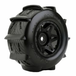 Rooster X Belted Paddle Sand/Snow Tires, fits 1/5 Traxxas X-Maxx Rooster X Belted Paddle Sand/Snow Tires, fits 1/5 Traxxas X-Maxx