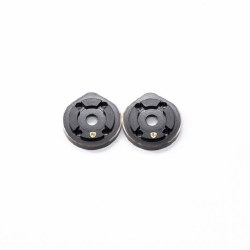 "Outer Brass Portal Covers Front or Rear, for Axial Capra / SCX10 III, 50g"