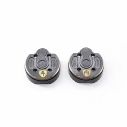 "Outer Brass Portal Cover Front or Rear, for Axial Capra / SCX10 III, 85g"