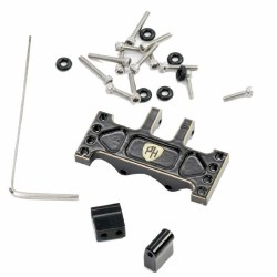 Adjustable Aluminum Servo Mount for Reefs Emaxx 59MG, for Axial SCX24