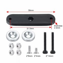 "Magnetic Body Post Holder Mount, for Axial SCX24 Jeep / Gladiator"