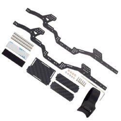 "LCG Carbon Fiber Chassis, for Axial SCX24 Jeep / Bronco / C10"