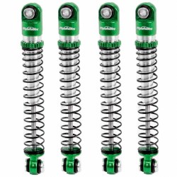 1/24 Aluminum 54mm Long Travel Shocks, Green, for Axial SCX24 Jeep / Bronco