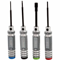 0.05 1.5mm Hex 4.0mm Nut #0 Driver Tool Set, for 1/24 / Axial SCX24
