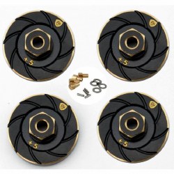 Brass Counterweight Wheel Hub Weights Adapter, for Axial SCX24