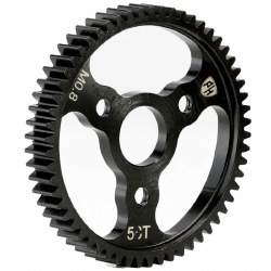 53T 0.8 Hardened Steel Spur Gear, for E-Revo, Jato, T-Maxx, Summit, Rally, Slash 4x4, Stampede 4x4