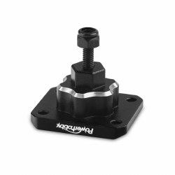 Aluminum Rear Spare Tire Rack Traxxas TRX-4m Black