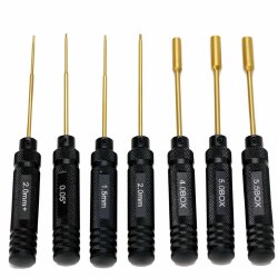 "Traxxas TRX-4M Tool kit Nut Drivers 4 / 5 / 6mm Hex, 0.05 / 1.5 / 2.0 Hex"