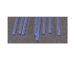 Plastruct FARB-3H Fluor Blue Rod,3/32 (8)
