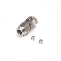 Motor Coupler, 4mm Flex, 5mm Shaft: Pro Boat