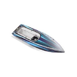 "Pro Boat Hull, White/Blue: 24"" Sonicwake"
