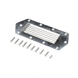 Aluminum, Stainless Intake Grate: Jetstream