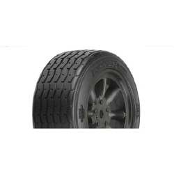 VTA Front Tire 26mm, Mounted Black Wheel