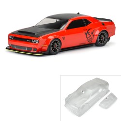 Dodge Challenger SRT Demon Clear Body for ARRMA Infraction