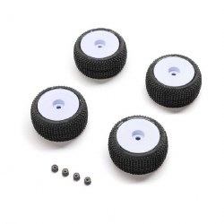 Blockade Tire, Proline OE, Wheel, White, Mounted: Micro-T