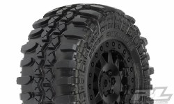 TSLSX Super Swamper SC 2.2/3 Mnt F11 Whl, Blk (2)