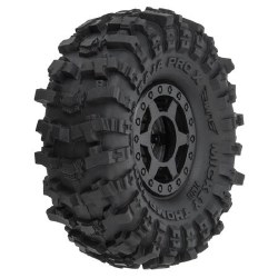 1/24 MT Baja Pro X F/R 1.0 Tires MTD 7mm Blk (4)