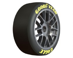 1/7 Goodyear NASCAR Cup Belted Tires MTD 17mm F/R