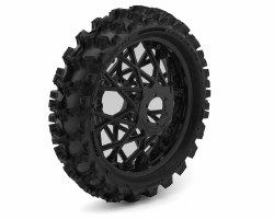 Dunlop Geomax MX14 V2 Bead CR4 Rear Tire MTD Bullyspoke Black: Promoto-MX