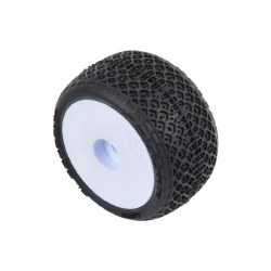 Pro-Line Racing Electron 2.0 F/R Tires Mounted 7mm White (4) for Losi Micro-T