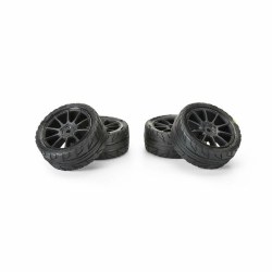 Pro-Line Vector Tire MTD 12mm Black Mach 10 Wheel (4) for ARRMA TYPHON GROM