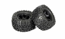 Rear Trencher 2.8 Mnt Desperado Blk Wheel: ST, RU