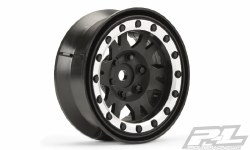 Impulse 1.9 Black/Silver Wheel Crawlers(2) F/R