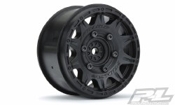 Raid 2.8" Black 6x30 Removable Hex Wheels F/R