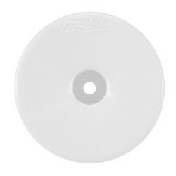 Velocity F/R 2.2" 12mm Stadium Truck Wheels (4) White for TLR 22X-T & AE T6.4