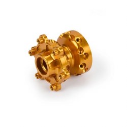 Pro-Spec Aluminum Front Hub Gold: Promoto-SM