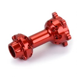 Pro-Spec Aluminum Rear Hub Red: Promoto-SM