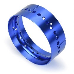 Pro-Spec Aluminum Rear Rim Blue: Promoto-SM