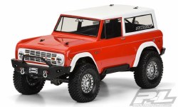 1973 Ford Bronco Clear Body: 1/10 Rock Crawler