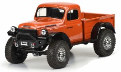 1946 Dodge Power Wagon Clear Body: 12.3 WB Crawler