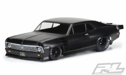 1969 Chevy Nova Clear Body: 22S/Slash 2wd Drag Car