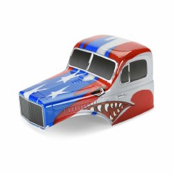 Pro-Line Limited Edition Pre-Cut/Pre-Painted Comp Wagon Cab-Only Stars and Stripes (Blue/Red/White) Pro-Line Limited Edition Pre-Cut/Pre-Painted Comp Wagon Cab-Only Stars and Stripes (Blue/Red/White)
