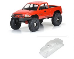 1997 Dodge Dakota Clear Body for 12.3? (313mm) Wheelbase Scale Crawlers