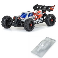 Axis Tough-Color (Stone Gray) Body for Arrma Typhon 223S
