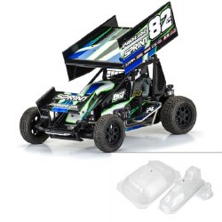 Lightweight Sprint Car Body Panel Kit for Losi 22S Sprint Car