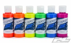 RC Body Paint Fluorescent Color (6 Pack)