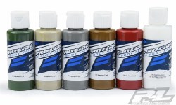 RC Body Paint Military Set (6 Pack)