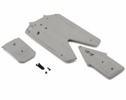 Bash Armor Chassis Protector (Stone Gray) for ARRMA 3S Short WB