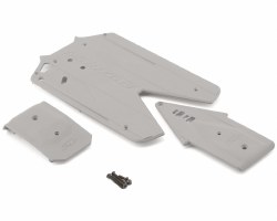 Bash Armor Chassis Protector (Stone Gray) for ARRMA 3S Long WB