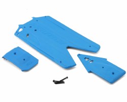 Bash Armor Chassis Protector (Blue) for ARRMA 3S Long Wheelbase