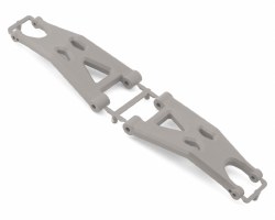 Bash Armor Front Suspension Arms (Stone Gray) for ARRMA 3S Vehicles