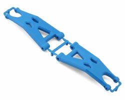 Bash Armor Front Suspension Arms (Blue) for ARRMA 3S Vehicles