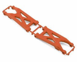 Bash Armor Rear Suspension Arms (Red) for ARRMA 3S Vehicles