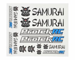 ProTek RC Samurai Sticker Sheet