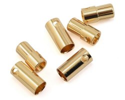 ProTek RC 6.5mm Bullet Connector (3 Male/3 Female)