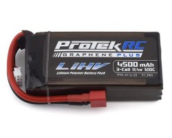 3S 120C Low IR Si-Graphene + HV Shorty LiPo Battery (11.4V/4500mAh)